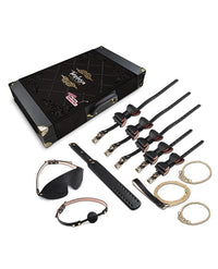 Blush Temptasia Safe Word Bondage Kit w/Suitcase - Black/Pink: Unlock Your Desires