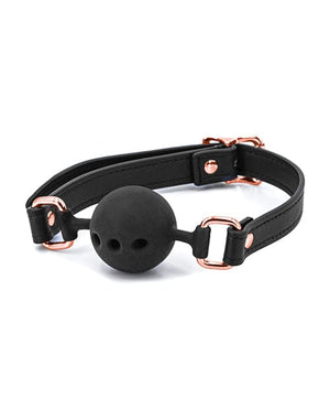 Bondage Couture Ball Gag Black Bondage Blindfolds & Restraints