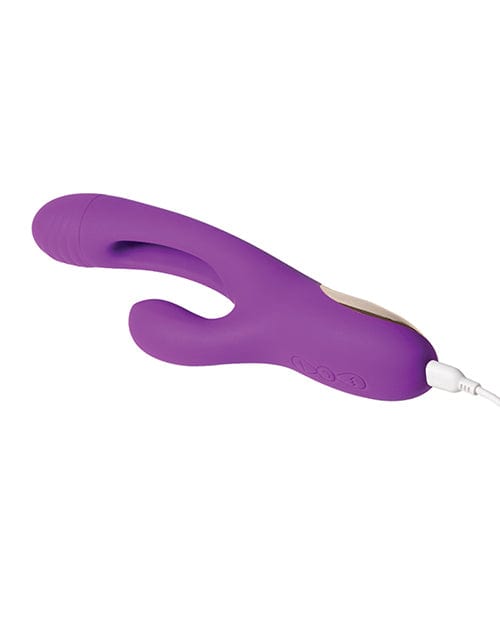 Bora G-Spot Tapping Rabbit Vibrator - Purple Vibrators