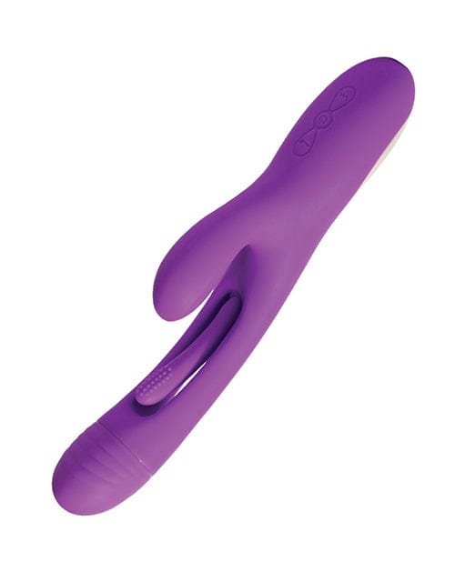 Bora G-Spot Tapping Rabbit Vibrator - Purple Vibrators