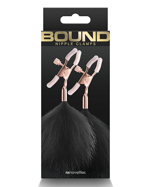 Bound F1 Nipple Clamps Black Bondage Blindfolds & Restraints