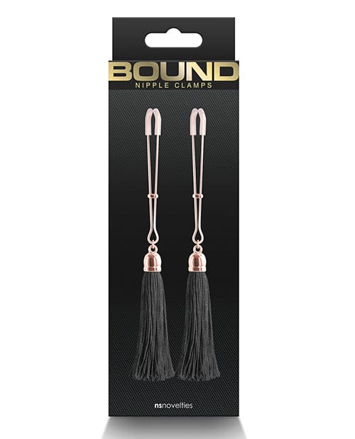 Bound T1 Nipple Clamps Black Bondage Blindfolds & Restraints