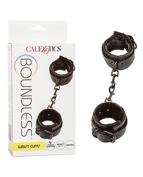 Boundless Wrist Cuffs - Black Bondage Blindfolds & Restraints