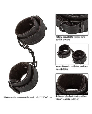 Boundless Wrist Cuffs - Black Bondage Blindfolds & Restraints