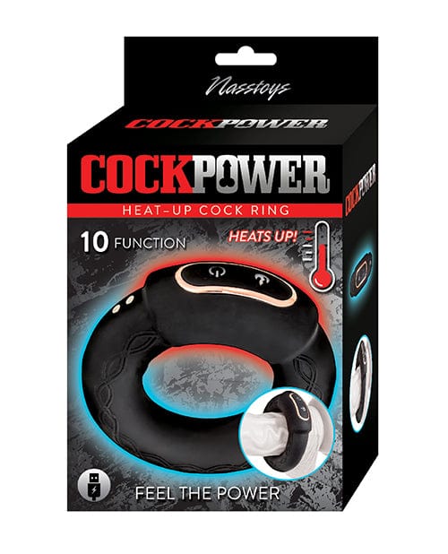 Cockpower Heat up Cock Ring - Black Penis Enhancement