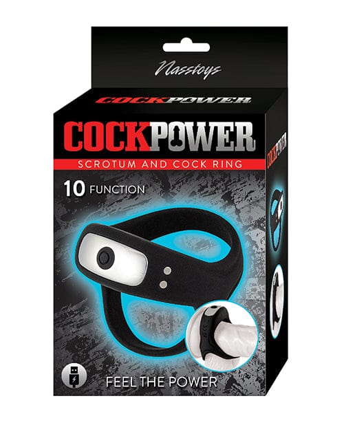 Cockpower Scrotum and Cock Ring - Black Penis Enhancement
