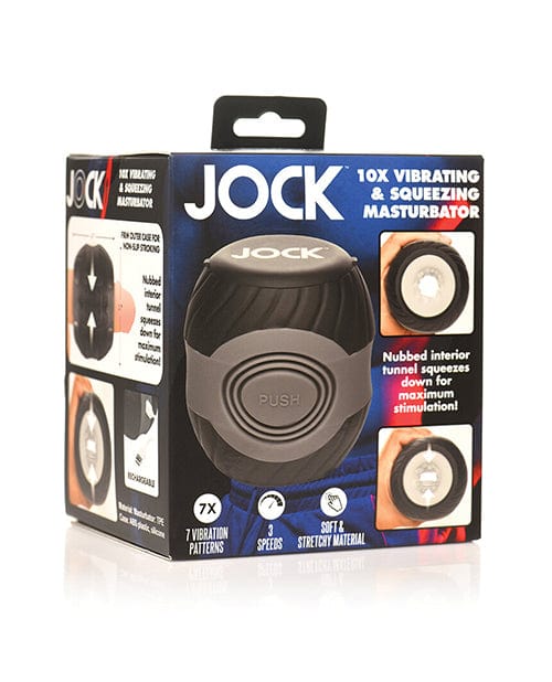 Curve Toys Jock 10x Vibrating Double Masturbator Vibrators