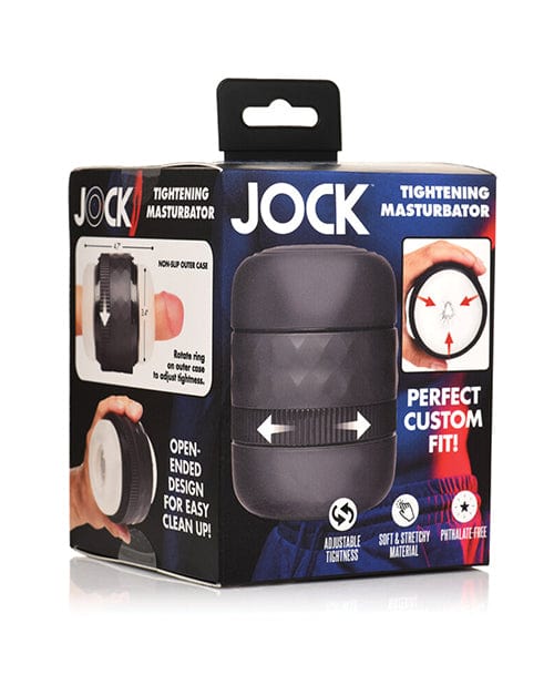Curve Toys Jock Squeezable Tunnel Double Masturbator Dolls & Masturbators