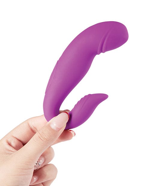 Dolphin Rolling G Spot Vibrator & Clit Stimulator - Purple Vibrators