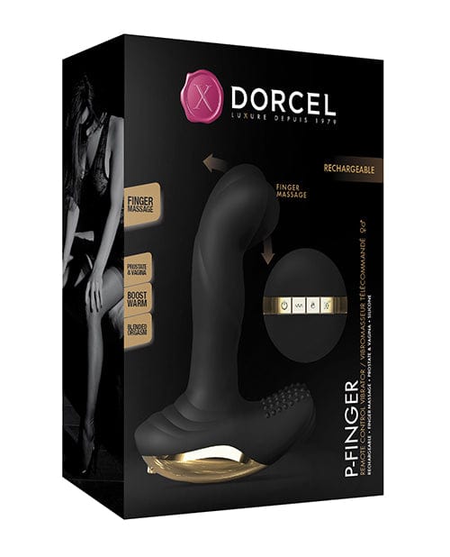 Dorcel P-Finger Come Hither - Black/Gold Anal Products