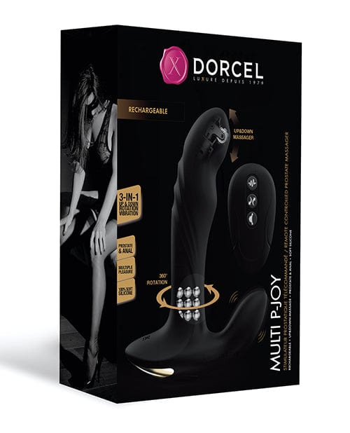 Dorcel P-Joy Double Action Prostate Massager - Black Anal Products