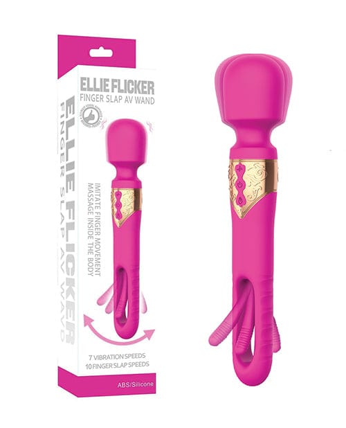 Ellie Flicking Wand - Hot Pink Massage Products