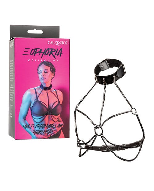 Euphoria Collection Multi Chain Collar Harness Bondage Blindfolds & Restraints