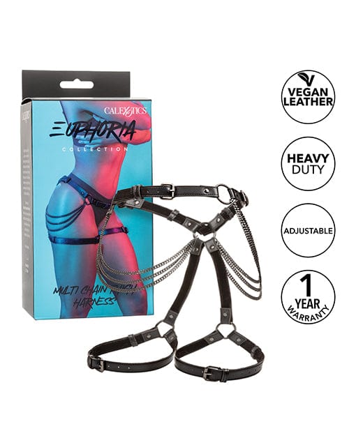 Euphoria Collection Multi Chain Thigh Harness Bondage Blindfolds & Restraints