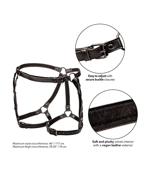 Euphoria Collection Plus Size Riding Thigh Harness Bondage Blindfolds & Restraints