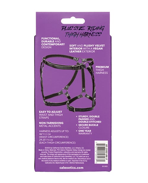 Euphoria Collection Plus Size Riding Thigh Harness Bondage Blindfolds & Restraints