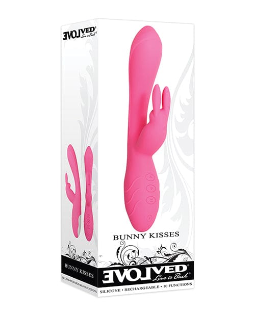 Evolved Bunny Kisses - Pink Vibrators