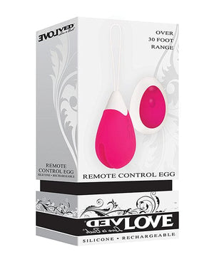 Evolved Remote Control Egg - Pink Stimulators