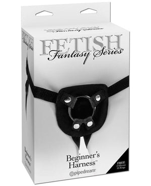 Fetish Fantasy Series Beginners Harness - Black Strap Ons