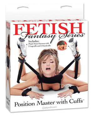 Fetish Fantasy Series Position Master w/Cuffs Bondage Blindfolds & Restraints