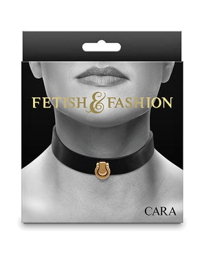 Fetish & Fashion Cara Collar - Black Bondage Blindfolds & Restraints