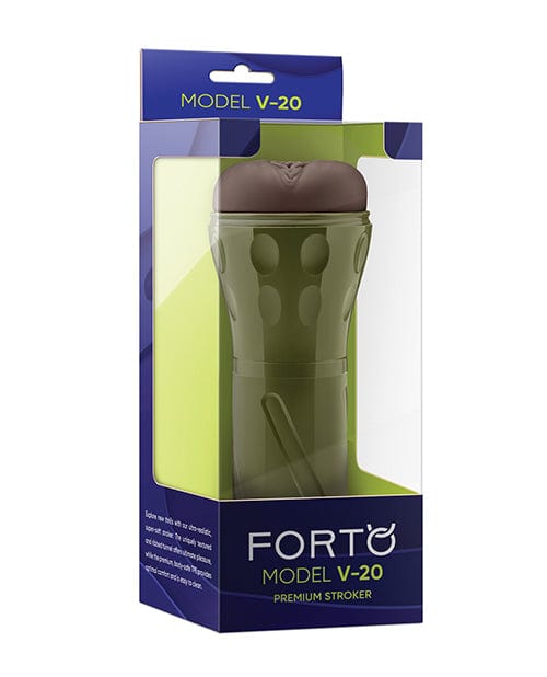 Forto Model V-20 Hard-Side Vagina Masturbator - Dark Dolls & Masturbators