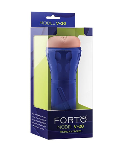 Forto Model V-20 Hard-Side Vagina Masturbator - Light Dolls & Masturbators