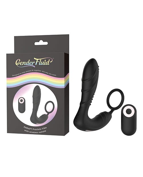 Gender Fluid Enrapt Prostate Vibe w/Remote - Black Anal Products