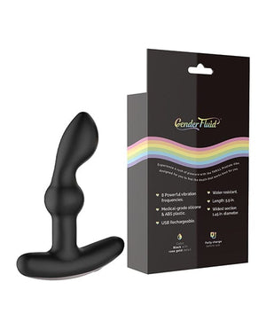 Gender Fluid Thrill Prostate Vibe - Black Anal Products