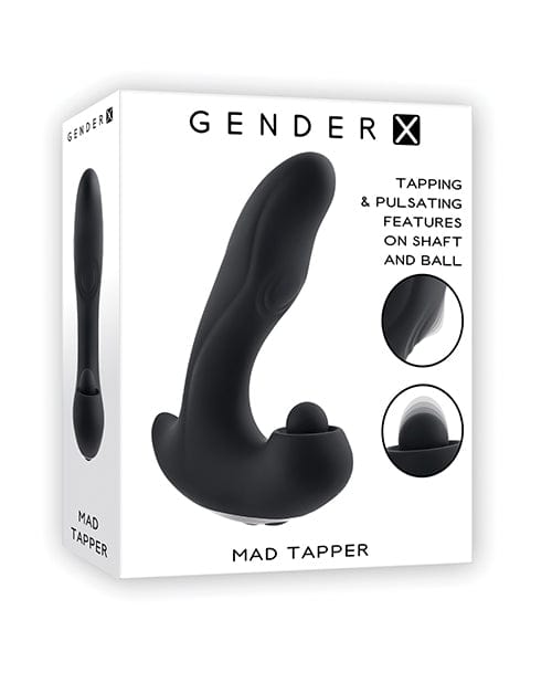 Gender X Mad Tapper - Black Anal Products