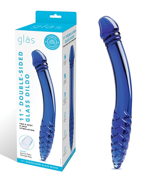 Glas 11" Double-sided Dildo G-Spot & P-Spot Stimulation Dongs & Dildos