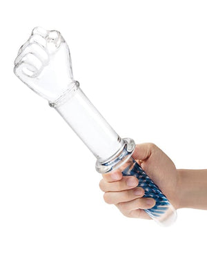 Glas 11" Fist Double Ended w/Handle Grip Dongs & Dildos