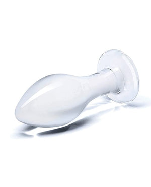 Glas 4" Classic Butt Plug - Clear Anal Products