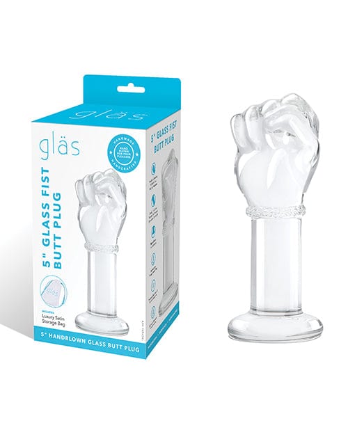 Glas 5" Fist Butt Plug Anal Products