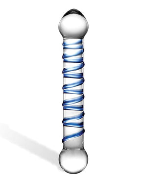 Glas 6.5" Spiral Dildo Dongs & Dildos