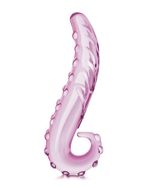 Glas 6" Lick-it Glass Dildo - Pink Dongs & Dildos