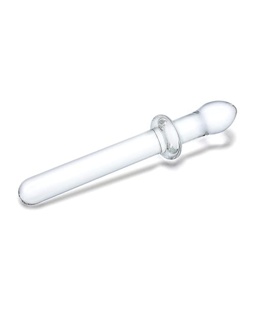 Glas 9.25" Classic Smooth Dual Ended Dildo - Clear Dongs & Dildos