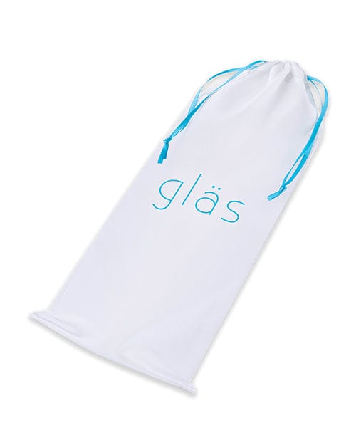 Glas 9" Classic Curved Dual Ended Dildo - Clear Dongs & Dildos