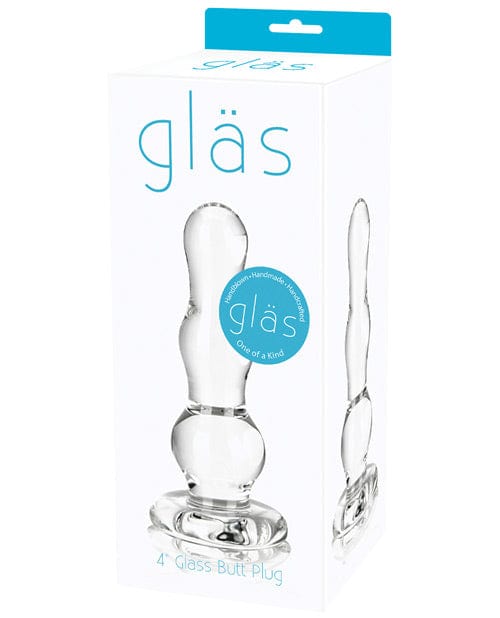 Glas Butt Plug - Clear 4" Anal Products