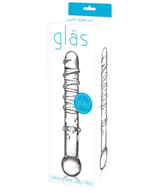 Glas Callisto Glass Dildo - Clear Dongs & Dildos