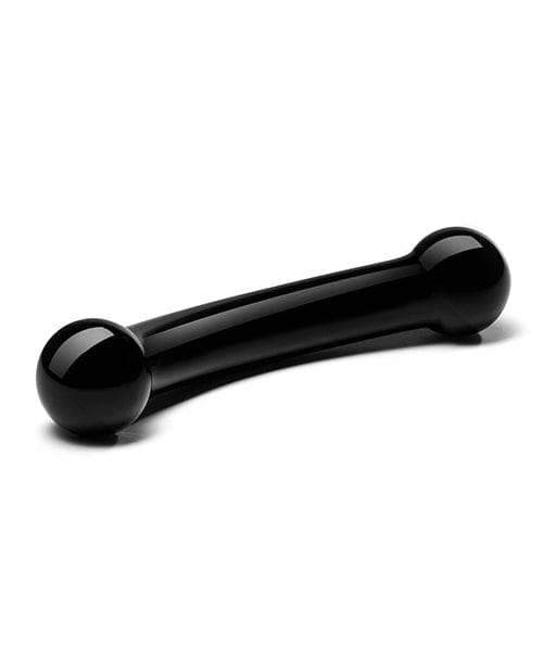 Glas Double Bull Glass Dildo - Black Dongs & Dildos