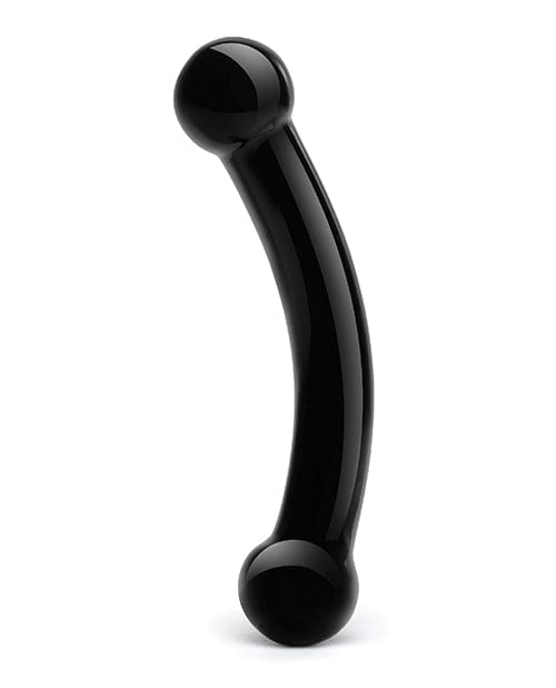 Glas Double Bull Glass Dildo - Black Dongs & Dildos