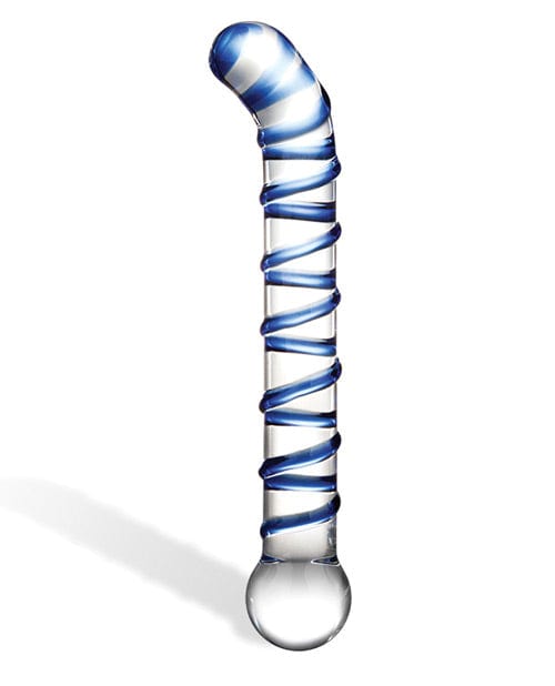 Glas Mr. Swirly 6.5" G-Spot Glass Dildo Dongs & Dildos