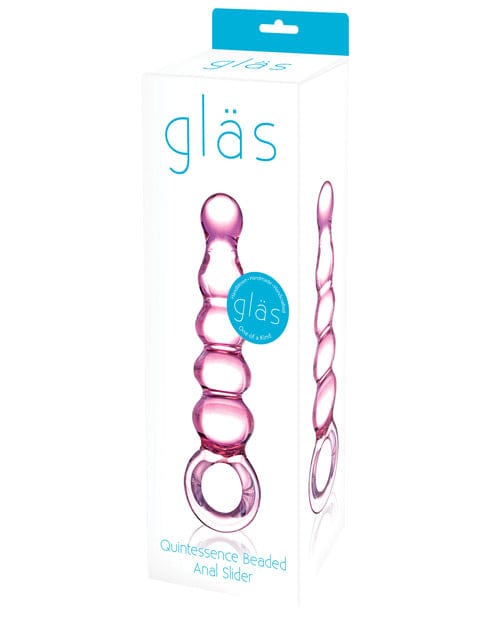 Glas Quintessence Beaded Glass Anal Slider Anal Products