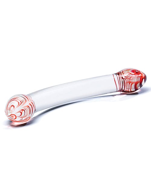 Glas Red Head Double Glass Dildo Dongs & Dildos