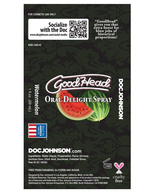 Good Head Oral Delight Spray Sexual Enhancers