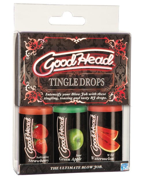 Good Head Tingle Drops Watermelon/Green Apple/Strawberry Sexual Enhancers