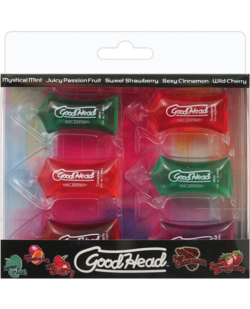 GoodHead - .25 oz Pillow Asst. Flavors Pack of 6 Sexual Enhancers