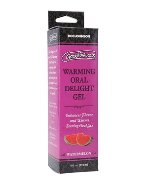 Goodhead Warming Oral Delight Gel - 4 Oz Watermelon Sexual Enhancers