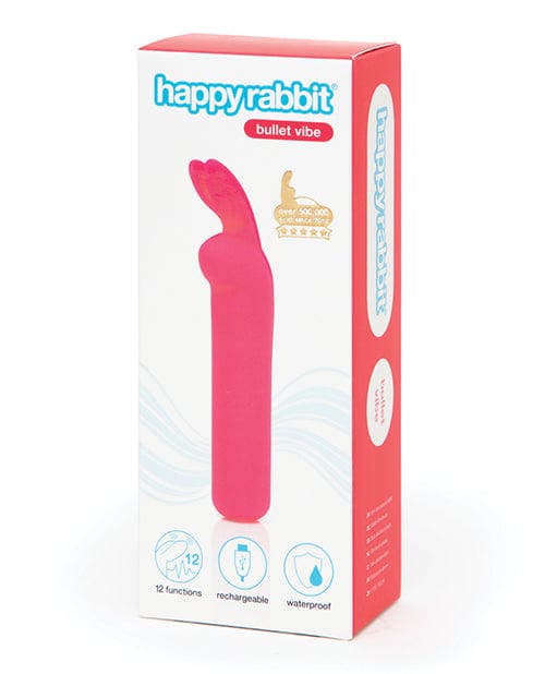 Happy Rabbit Rechargeable Bullet Pink Stimulators